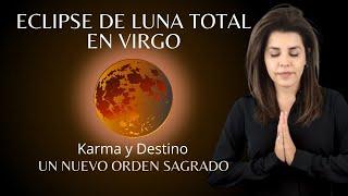 Eclipse de Luna Total karma🪐y destino sagrado