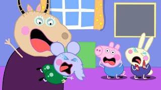 Oh No! Don't Touch Edmond Elephant | Peppa Pig Funny Animation