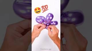 FLORES  CON GLOBOS  como hacer una flor con globos  globoflexia