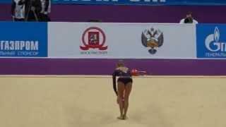 Кудрявцева Яна,мяч Kudryavtseva Yana Russia MOSCOW R. G. GRAND PRIX  20.02.2015