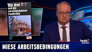 Würden höhere Gehälter den Fachkräftemangel lösen? | heute-show vom 17.02.2023