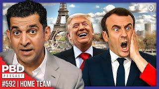 Macron Shoved, Trump BLASTS Putin, Jordan Peterson DESTROYED & Ron DeSantis BOOED! | PBD Podcast 592