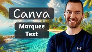 Marquee Text In Canva 2024 (Canva Marquee Text tutorial)