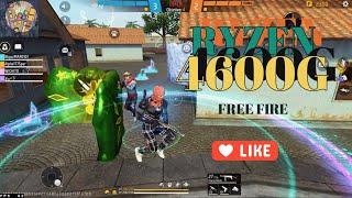  ASI ES JUGAR FREE FIRE EN UN RYZEN 5 4600G AL MAXIMO 