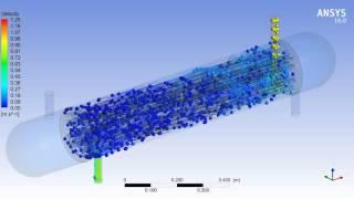 ANSYS training  - Shell and Tube heat exchangers - CFD Simulation