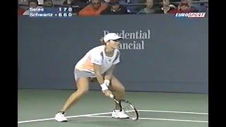 Monica Seles vs. Barbara Schwartz US Open 2002 R2 