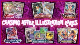 Chasing Scarlet & Violet Era Illustration & Special Illustration Rares! Pokémon Cards Opening!