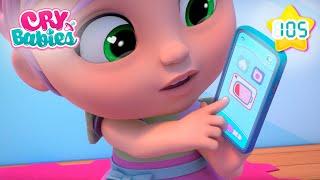 We Found a Phone  CRY BABIES  Magic Tears | Cartoons for Kids