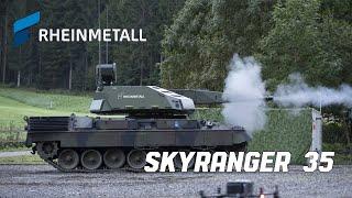 Rheinmetall Unveils Skyranger 35 on Leopard 1 Chassis