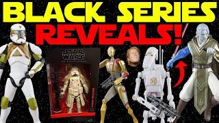 NEW Star Wars Black Series Reveals & Leaks! Kinda Meh?!?