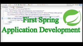 How to Create First Spring Application in Eclipse | First Spring Application Development