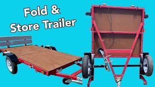 How to Fold a Harbor Freight Trailer