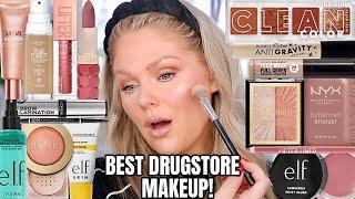 Full Face of DRUGSTORE Makeup That's *BETTER* Than HIGH END  Best Drugstore Makeup 2024