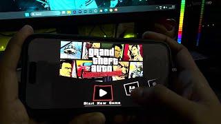 Grand Theft Auto: Liberty City Stories [iOS] - Gameplay On iPhone 14 Pro