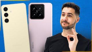 GALAXY S24 vs Xiaomi 14, El MEJOR ANDROID pequeño DEL AÑO!