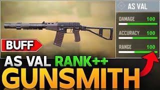 BEST AS VAL GUNSMITH IN CALL OF DUTY MOBILE | AS VAL RANK BUILD FOR COD MOBILE|