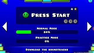 Geometry dash gameplay dantdm's theme song is in here!!!