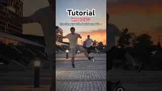 Jumpstyle Tutorial / Wheel 180° / It's only 3 leg movements️