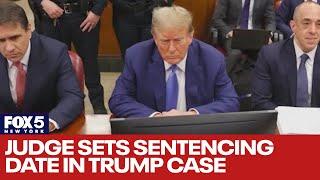 Judge sets Jan. 10 sentencing date for Trump hush money case, indicates no jail time