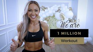 WE ARE 1 MILLION WORKOUT || 30 Min Full Body - No Equipment, No Jumping, No Repeat, Calisthenics