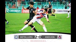 Superliga. Metallurg - Andijan 2:0. Highlights