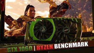 Monster Hunter World PC Benchmark | GTX 1060 & Ryzen