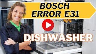 Bosch Geschirrspüler Fehlercode E31