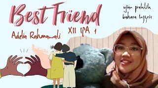 ADELIA RAHMAWATI (MONOLOGUE) - XII IPA 1 ENGLISH PRACTICAL EXAMINATION