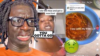 The Dirty Tiktoker That Eats MICE And Has Roaches In Her Hair EXPOSED…