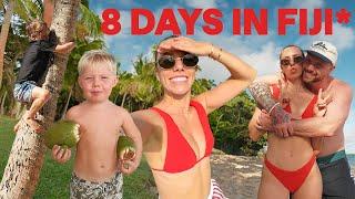 ARE WE CRAZY?! Fiji adventure with 5 kids and 8 adults…