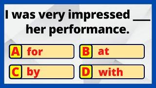PREPOSITION QUIZ AND TEST | PREPOSITIONS WITH ADJECTIVES | ENGLISH PRO TESTS AND QUIZZES