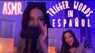 ASMR Trigger Words en ¡ESPAÑOL!