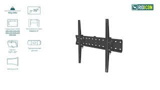 Ridicon T850. Установка и особенности наклонного кронштейна Ridicon T850