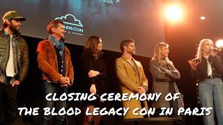 Closing ceremony of The Blood Legacy convention in Paris with the casts of TVD, TO & Legacies.