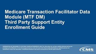 CMS MTF DM TPSE Enrollment Guide
