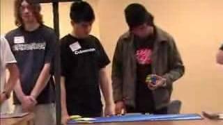 One-Handed 3x3x3 Rubik's Cube solve (20.09 seconds solve)