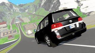 СПУСК БЕЗ ТОРМОЗОВ НА КРУЗАКЕ В BeamNG Drive МОДЫ! Beamng.Drive ИГРА ВИДЕО МОДЫ