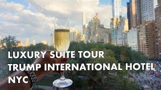 EPIC LUXURY CENTRAL PARK VIEW HOTEL SUITE - Trump International Hotel