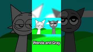 Wenda and Gray [SPRUNKI ANIMATION] #Shorts