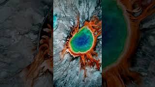 Yellowstone National Park From Above