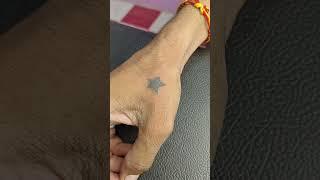 Star ⭐ tattoo design #star #tattoo #trending #khambhaliya #tattoolover #tattooartist #short #short