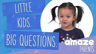 Little kids. Big questions. amaze jr. is here to help!