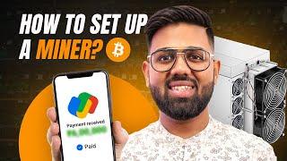 How To Set Up a Crypto Miner | Step By Step ASIC Miner Configuration Guide in Hindi