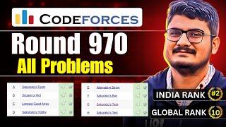 Codeforces Round 970 Solution Discussion | ABCDEFGH