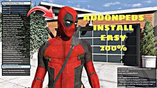 How To Install Addonpeds (2022) GTA 5 MODS