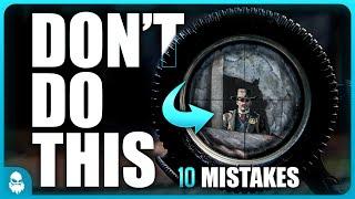 10 MOST Common Beginner Mistakes And How To Fix Them! (Hunt: Showdown)