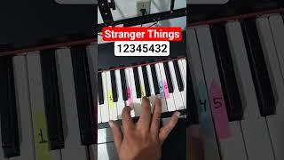 Stranger Things Theme – Easy Piano Tutorial! 