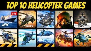 Top 10 Best Helicopter Gunship Mobile Games 2025 (Android,iOS)