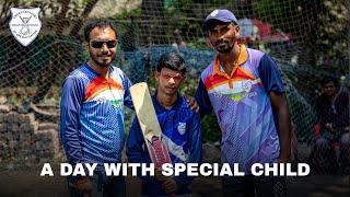 A Day with Special Child | Cricket Tips |  Basics | CAS | #differentlyabled   #mentor