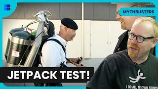 Can DIY Jetpacks Fly? - Mythbusters